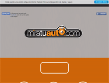 Tablet Screenshot of miratuauto.com